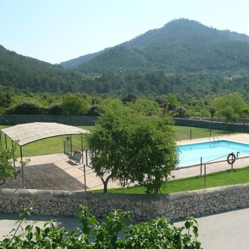 zona piscina Es Burotell